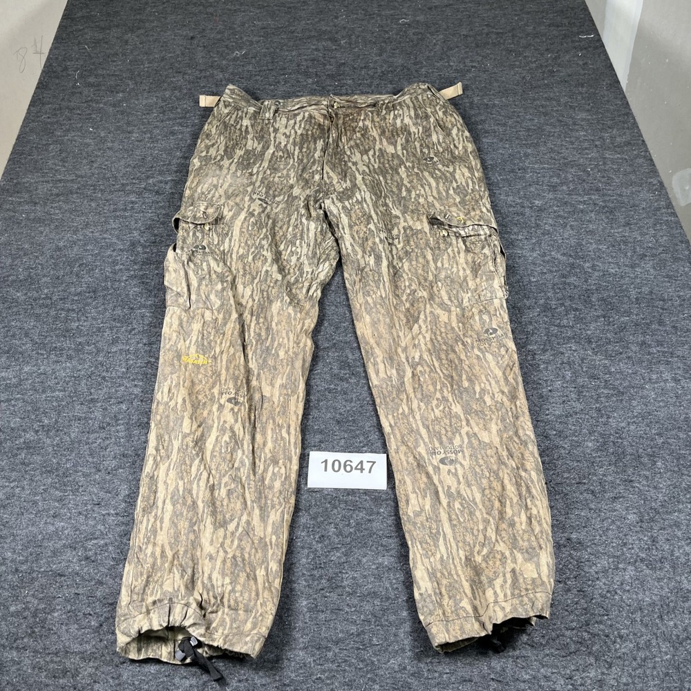 Browning Cargo Pants Mens Large Green Camo Tree Cotton Hunting Tactical Outdoor